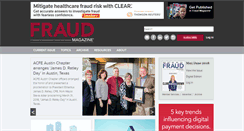Desktop Screenshot of fraud-magazine.com